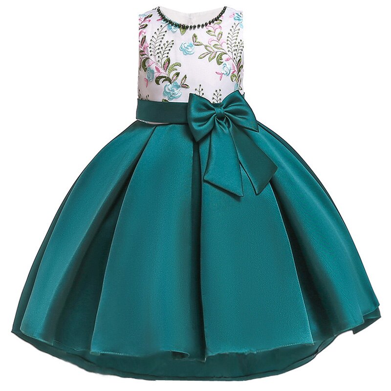 Gaby Chic Toddler Princess Green Occasion Dress 3Y+ - Gabriellesboutique