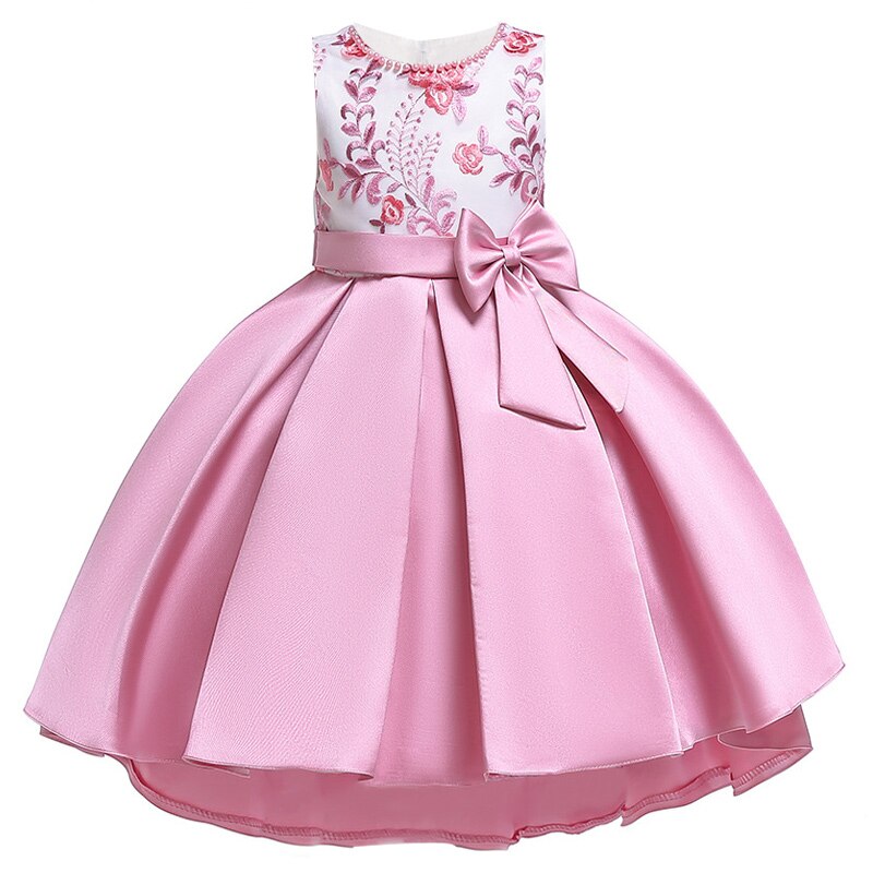 Gaby Chic Toddler Princess Powder Pink Occasion Dress - Gabriellesboutique