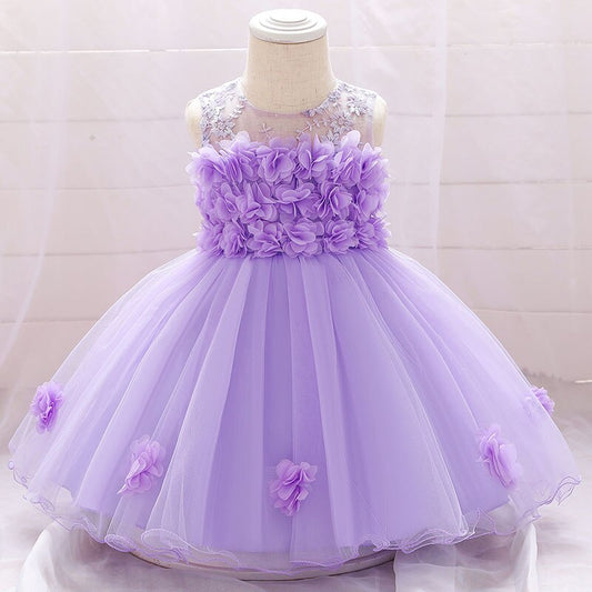 Gabrielle's Formal occasion Light purple dress 0-2 Y - Gabriellesboutique