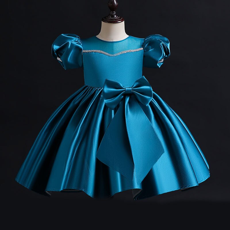 Gaby Chic Toddler Princess blue Occasion Dress - Gabriellesboutique