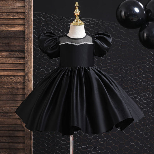 Gaby Chic Toddler Princess Black Occasion Dress